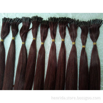 Keratin Hair Extension\Virgin Hair\Human Hair\Remy Brazilian Hair